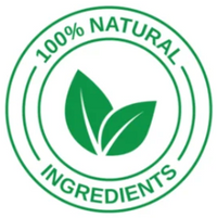 100% NATURAL INGREDIENTS